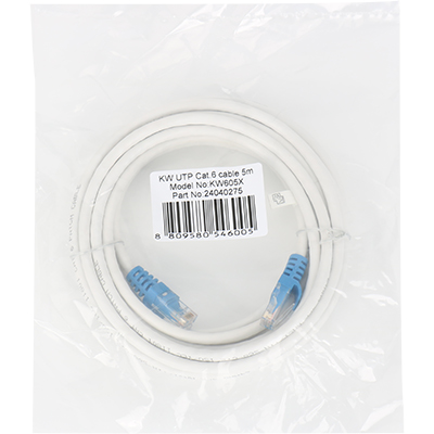 강원전자 KW KW605X CAT.6 UTP 다이렉트 케이블 5m