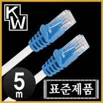 강원전자 KW KW605X CAT.6 UTP 다이렉트 케이블 5m