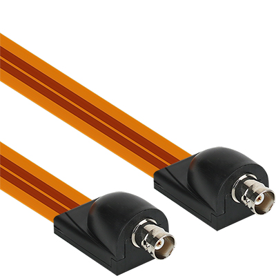 강원전자 넷메이트 창틀 통과형 BNC 필름 케이블 220mm NM-WF03B