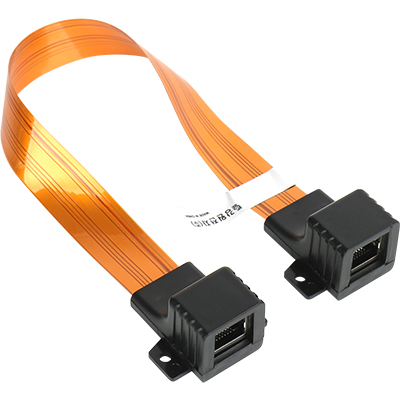 강원전자 넷메이트 창틀 통과형 랜 필름 케이블 220mm NM-WF05B