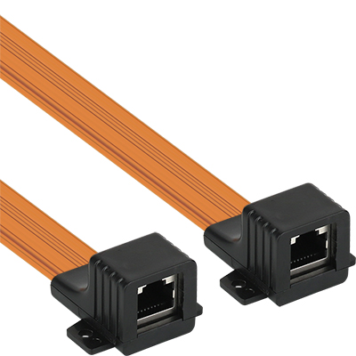 강원전자 넷메이트 창틀 통과형 랜 필름 케이블 220mm NM-WF05B