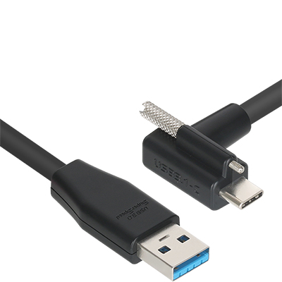 강원전자 넷메이트 CBL-PU3.1G1XO-5mLA USB3.1 Gen1 AM-CM(Lock) 케이블 5m (좌우 꺾임)