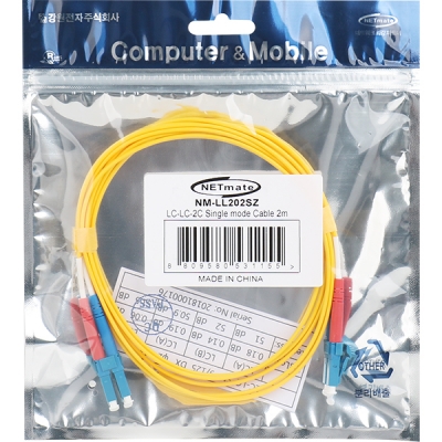 강원전자 넷메이트 광점퍼코드 LC-LC-2C-싱글모드 2m NM-LL202SZ