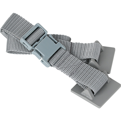 강원전자 산와서플라이 지진 대비 선반 전도 방지 버클 벨트 (접착형/560mm) LM401