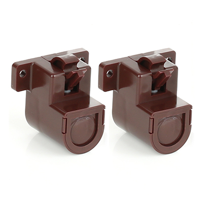 강원전자 산와서플라이 지진 대비 가구 잠금창치 스토퍼(나무 가구 전용) LD013