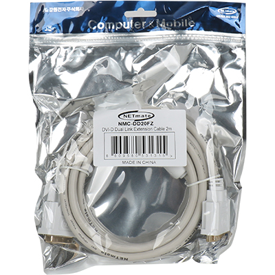 강원전자 넷메이트 NMC-DD20FZ DVI-D 듀얼 연장 케이블 2m