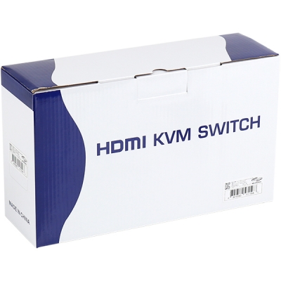 강원전자 넷메이트 4K 지원 HDMI KVM 4:1 스위치(USB/케이블 포함) NM-HKD04C