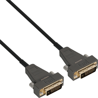 강원전자 넷메이트 Hybrid 광 DVI-D Active 케이블(무전원) 50m NM-DHA50