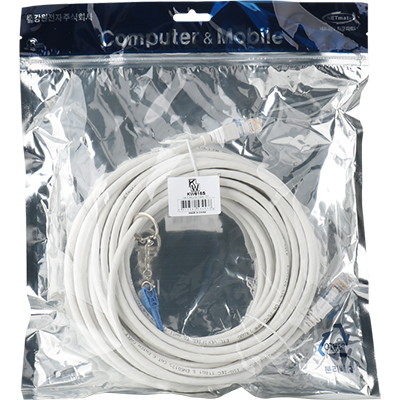 강원전자 KW CAT.6 UTP 기가비트 보안 랜 케이블 15m KW615S