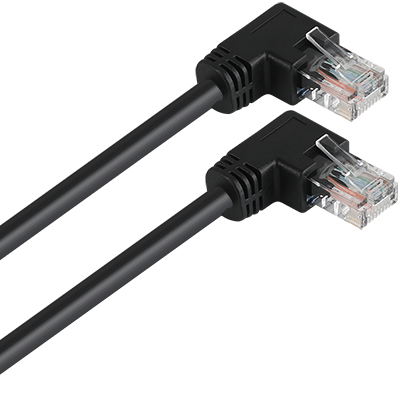 강원전자 KW CAT.5E UTP 랜 케이블 15m (오른쪽 꺾임) KW515R