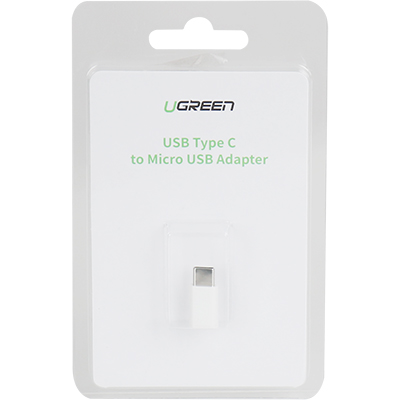 유그린 U-30154 USB2.0 Micro 5핀(F)-CM 젠더 (화이트)