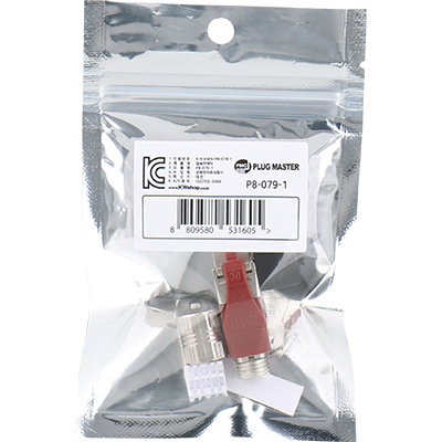 강원전자 플러그마스터 CAT.8 Toolless RJ-45 플러그(낱개/스크류 타입) P8-079-1