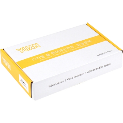 강원전자 YUAN(유안) USB3.0 SDI 캡처 박스 YUX06