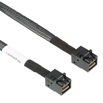 강원전자 넷메이트 내장형 Mini SAS HD(SFF-8643) 케이블 0.5m NM-SA04