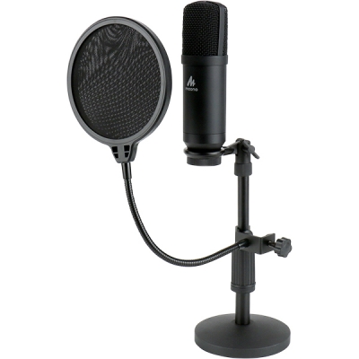 강원전자 넷메이트 방송용 USB 스탠드 마이크 세트 NM-BC04