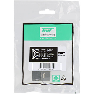 강원전자 TNT CAT.5E STP 스냅인 네트워크 모듈(커플러) NM-TNT24N