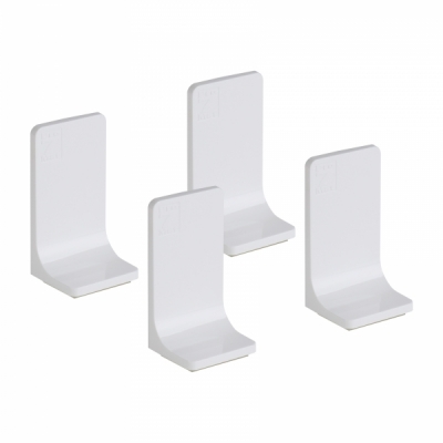 강원전자 프로세븐 지진 대비 전도 방지 스토퍼 (L형/30kg/화이트) PSL-N3404W