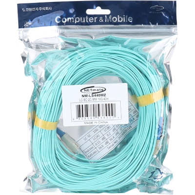 강원전자 넷메이트 10G 광점퍼코드 LC-SC-2C-멀티모드 40m NM-LS440MZ