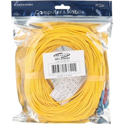 강원전자 넷메이트 광점퍼코드 LC-SC-2C-싱글모드 40m NM-LS240SZ