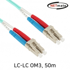 강원전자 넷메이트 10G 광점퍼코드 LC-LC-2C-멀티모드 50m NM-LL450MZ