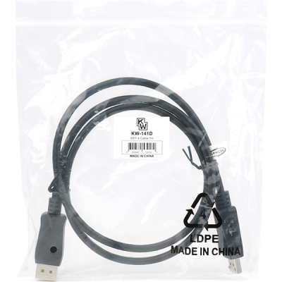 강원전자 KW KW141D VESA 공식 인증 8K 60Hz DisplayPort 1.4 케이블 1m