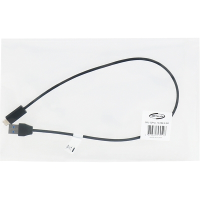 강원전자 넷메이트 USB3.1 Gen1(3.0) AM-CM Ultra Slim 케이블 0.5m CBL-32PU3.1G1XX-0.5M