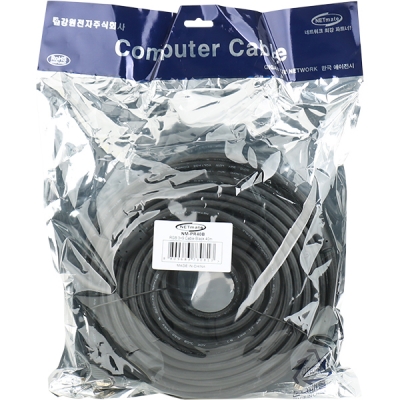 강원전자 넷메이트 RGB 3+9 모니터 케이블 40m (블랙) NM-PR40B