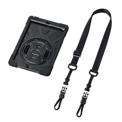 강원전자 산와서플라이 iPad 숄더/핸드벨트 케이스 PDA-IPAD1017BK