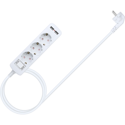 강원전자 넷메이트 NM-WB330 USB SAFE 멀티탭 3구 접지 3m