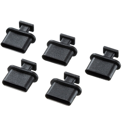 강원전자 산와서플라이 USB Type C Female 보호캡 (5개) TK-CAP8BK