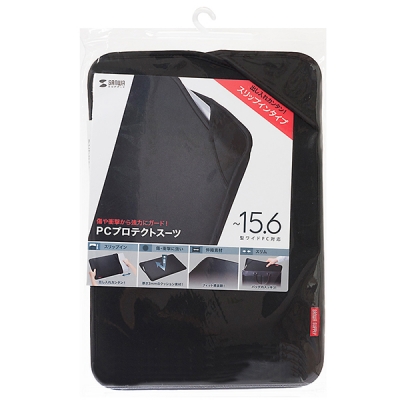 강원전자 산와서플라이 노트북 슬립 인 파우치(블랙) IN-WETSL15BK