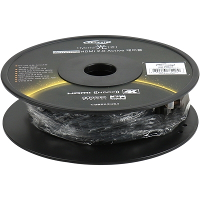 강원전자 넷메이트 HDMI2.0 Hybrid AOC 아머드 케이블 5m NM-FHA05