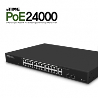 ipTIME(아이피타임) POE24000 PoE 24포트 스위칭 허브