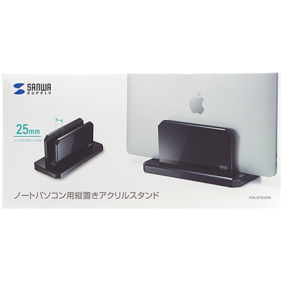 강원전자 산와서플라이 노트북 아크릴 스탠드 PDA-STN32BK