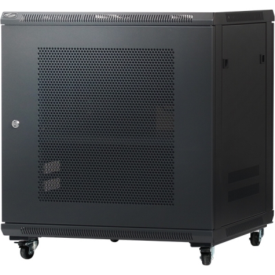 강원전자 넷메이트 타공문 허브랙(블랙) NM-H750PD(BLACK)