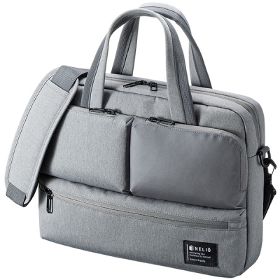 강원전자 산와서플라이 3포켓 노트북 가방(그레이) BAG-CA11GY