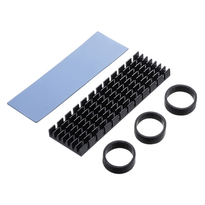 강원전자 산와서플라이 M.2 SSD 방열판(블랙) TK-HM5BK