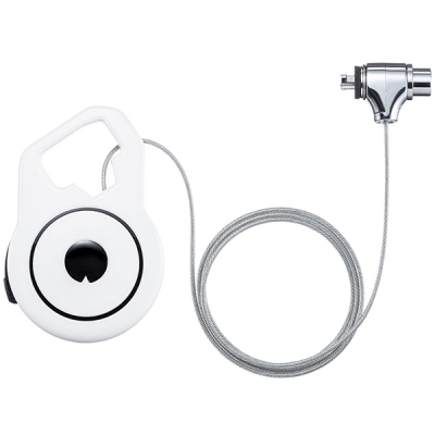 강원전자 산와서플라이 도난방지 오토릴 와이어 잠금장치 (키 타입/mm2mm /1.2m) SLE-41S