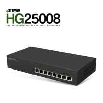ipTIME(아이피타임) HG25008 8포트 스위칭 허브
