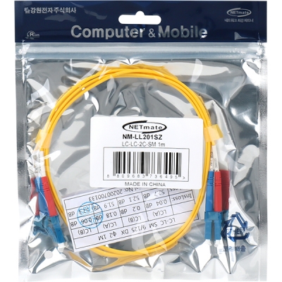강원전자 넷메이트 광점퍼코드 LC-LC-2C-싱글모드 1m NM-LL201SZ
