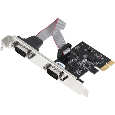 강원전자 넷메이트 2포트 PCI Express 시리얼카드(슬림PC겸용) I-560