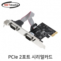 강원전자 넷메이트 2포트 PCI Express 시리얼카드(슬림PC겸용) I-560
