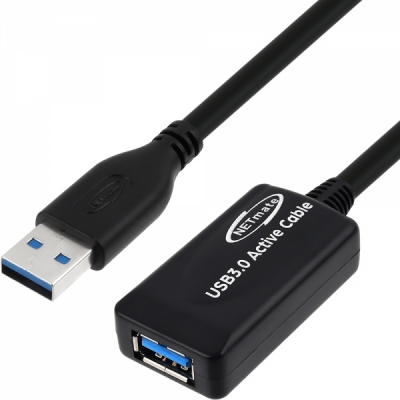 강원전자 넷메이트 USB3.0 연장 무전원 리피터 5m NMC-UR305N