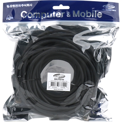 강원전자 넷메이트 CAT.6 UTP High-Flex 랜 케이블 15m NM-FC6150