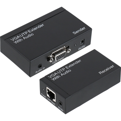 강원전자 넷메이트 NM-PTR01 VGA(RGB) 1:2 익스텐더(로컬 + 리모트)(300m)