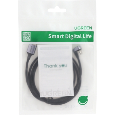 유그린 U-70313 USB2.0 AM-CM(꺾임) 케이블 1m