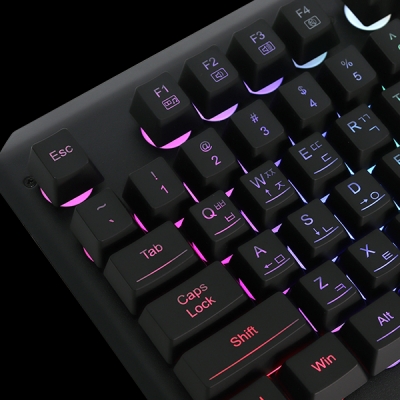 리드레곤 CENTAUR2 K506-1 RAINBOW 멤브레인 게이밍 키보드