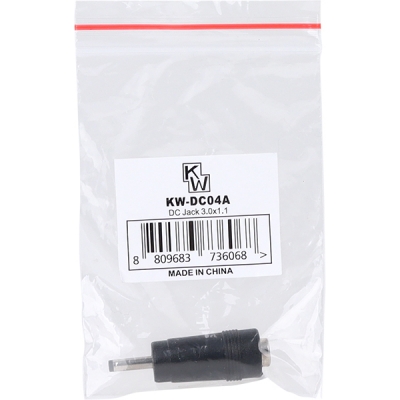 강원전자 KW KW-DC04A 5.5x2.1 to 3.0x1.1mm 아답터 변환 잭