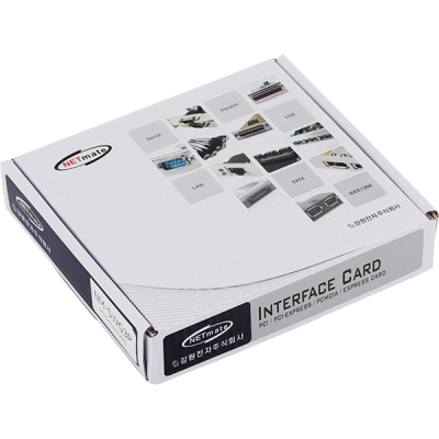 강원전자 넷메이트 PCI Express 싱글(1포트) PoE+ 기가비트 랜카드(Intel)(슬림PC겸용) NM-SWG3P