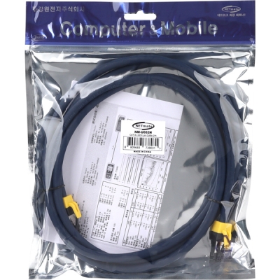 강원전자 넷메이트 CAT.8 SSTP 랜 케이블 2m NM-U802N